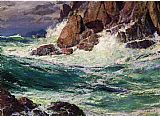 Edward Henry Potthast Stormy Seas painting